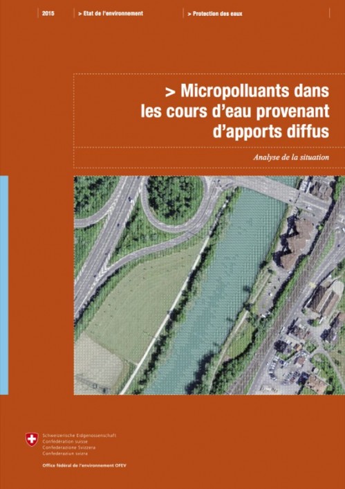 [Publication] Suisse - Micropolluants dans les cours d’eau provenant d’apports diffus : analyse de la situation - Office fédéral de l'environnement OFEV
