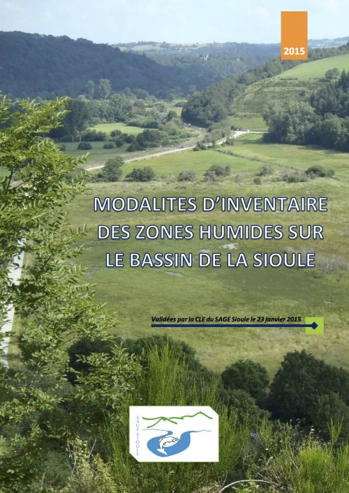 [Publication] Une méthodologie pour les inventaires des zones humides - SAGE Sioule