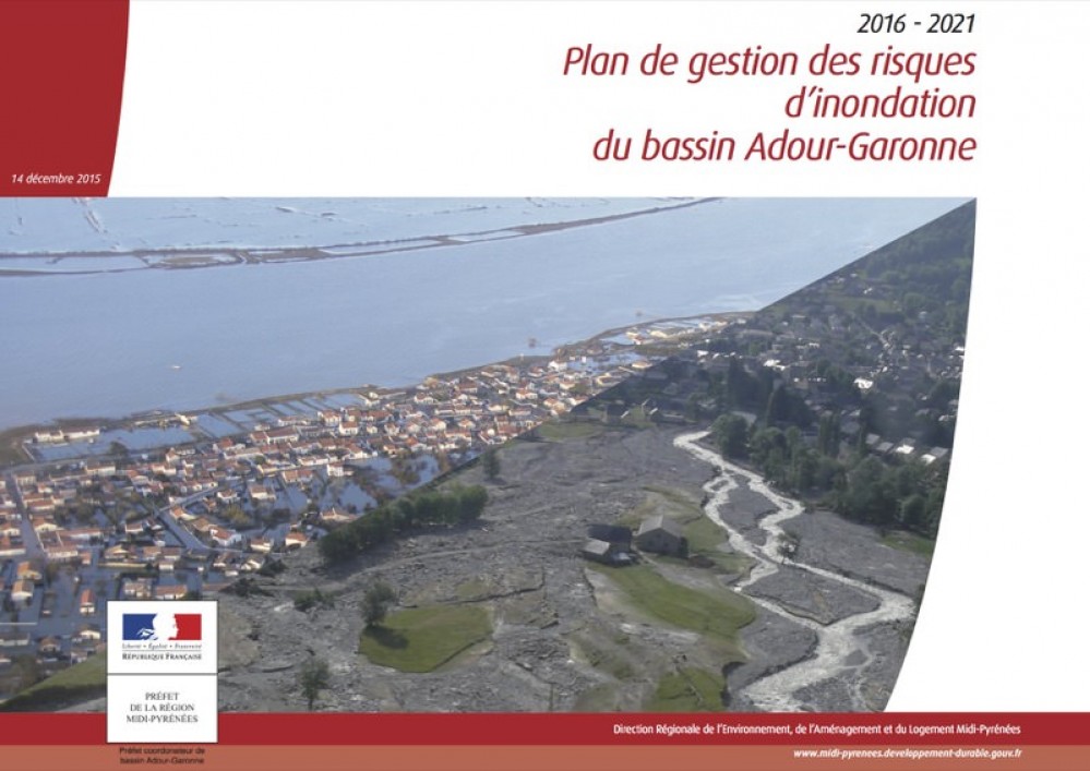 [Publication] Plan de gestion des risques d'inondation du bassin Adour-Garonne