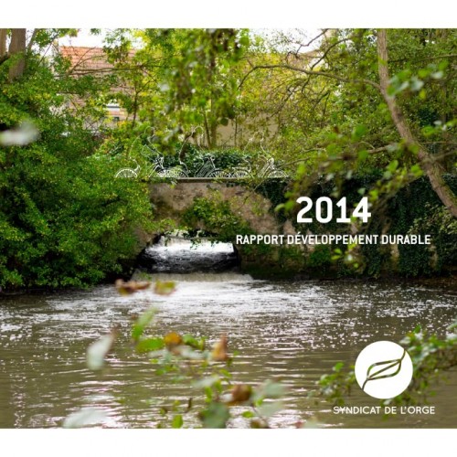 [Publication] Rapport développement durable 2014 - Syndicat de l'Orge