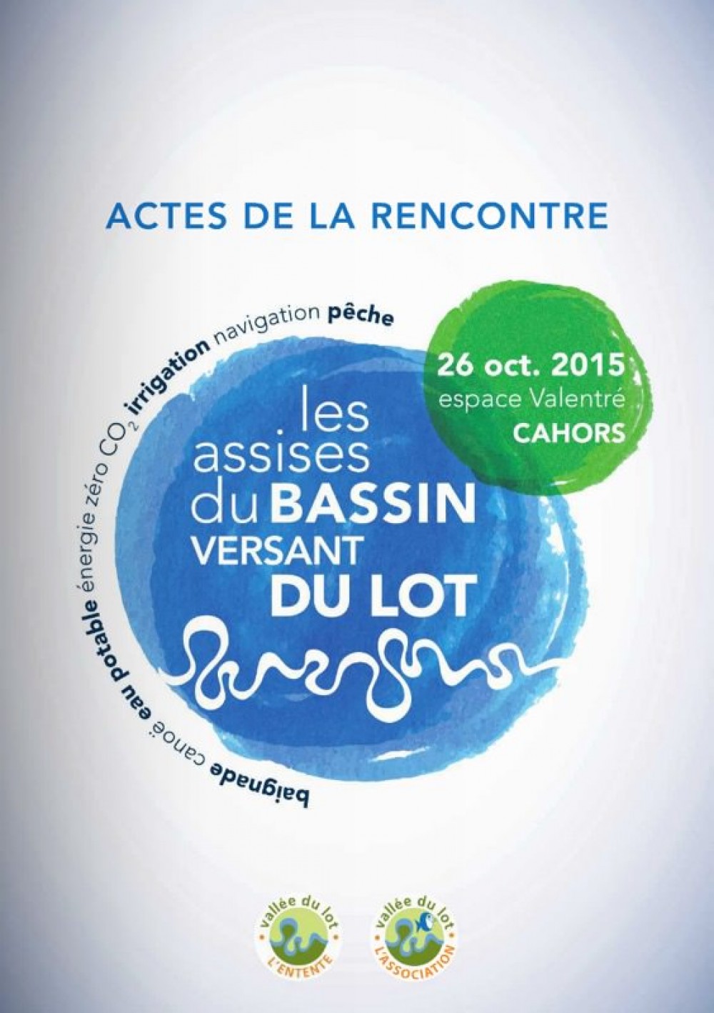 [Publication] Actes des Assises du bassin versant du Lot