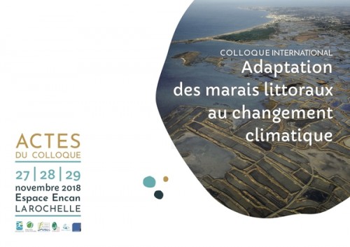 [Publication] Actes du colloque Adaptation des marais littoraux au changement climatique
