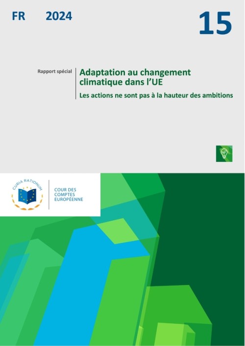 [Publication] Adaptation au changement climatique dans l'UE : les actions ne sont pas à la hauteur des ambitions