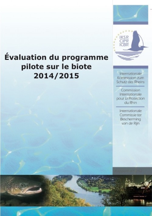 [Publication] Evaluation statistique des analyses de la contamination du biote des poissons par des polluants dans le bassin du Rhin en 2014/2015