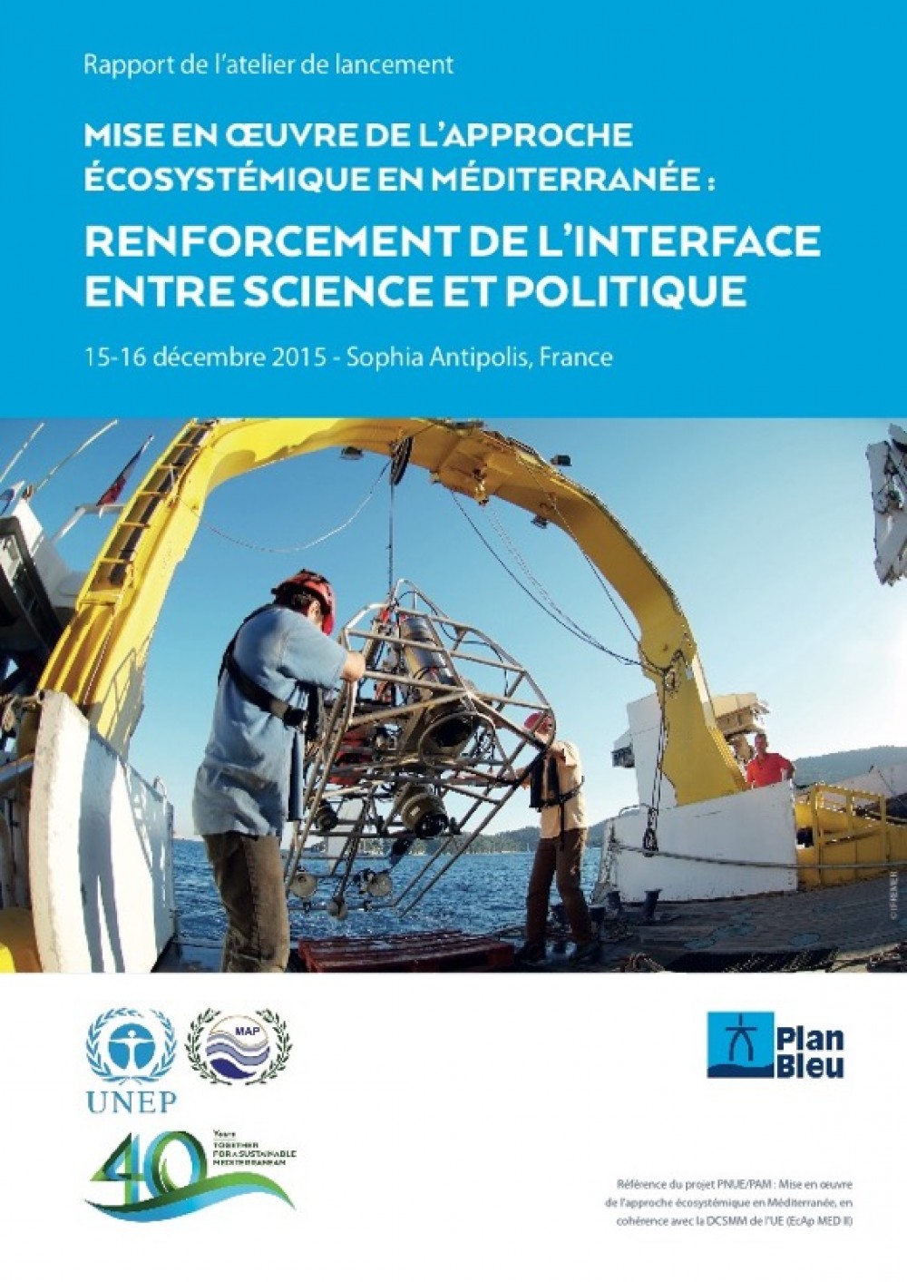[Publication] Rapport de l'atelier de lancement 