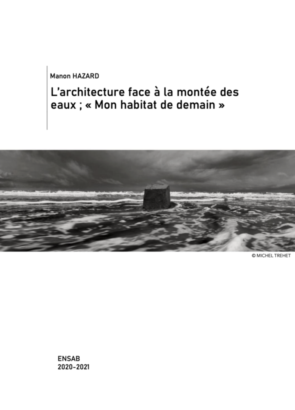 [Publication] L'architecture face à la montée des eaux : Mon habitat de demain