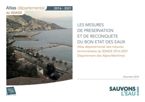 [Publication] Atlas des mesures territorialisées du SDAGE 2016-2021 dans les Alpes-Maritimes