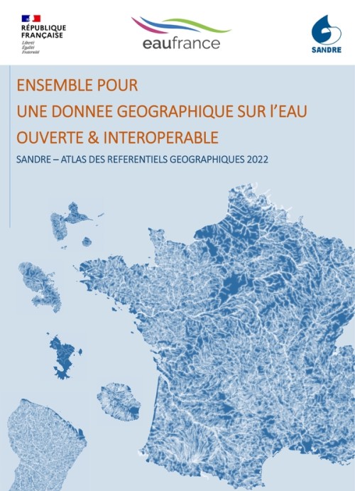 [Publication] Version 1 de l'atlas des référentiels géographiques du Sandre (2022)