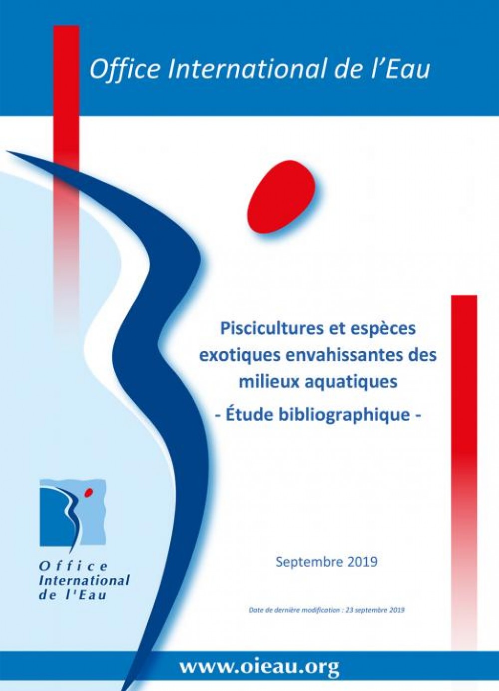 [Publication] Piscicultures et espèces exotiques envahissantes des milieux aquatiques : étude bibliographique