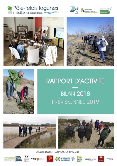 [Publication] Rapport d'activité 2018 - Pôle-relais lagunes
