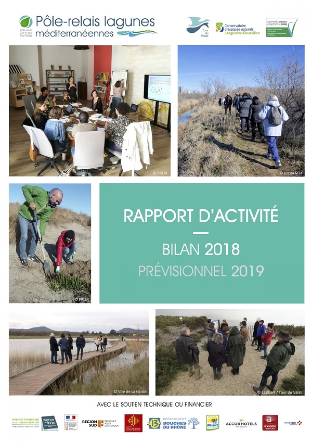 [Publication] Rapport d'activité 2018 - Pôle-relais lagunes