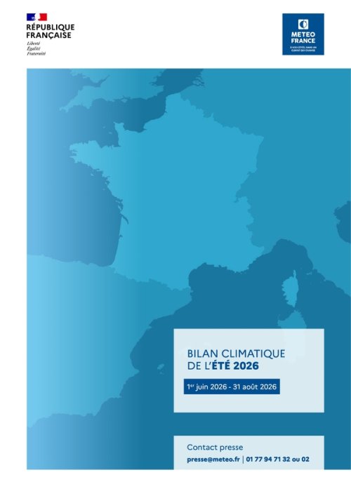 Bulletin climatique de l’été 2026