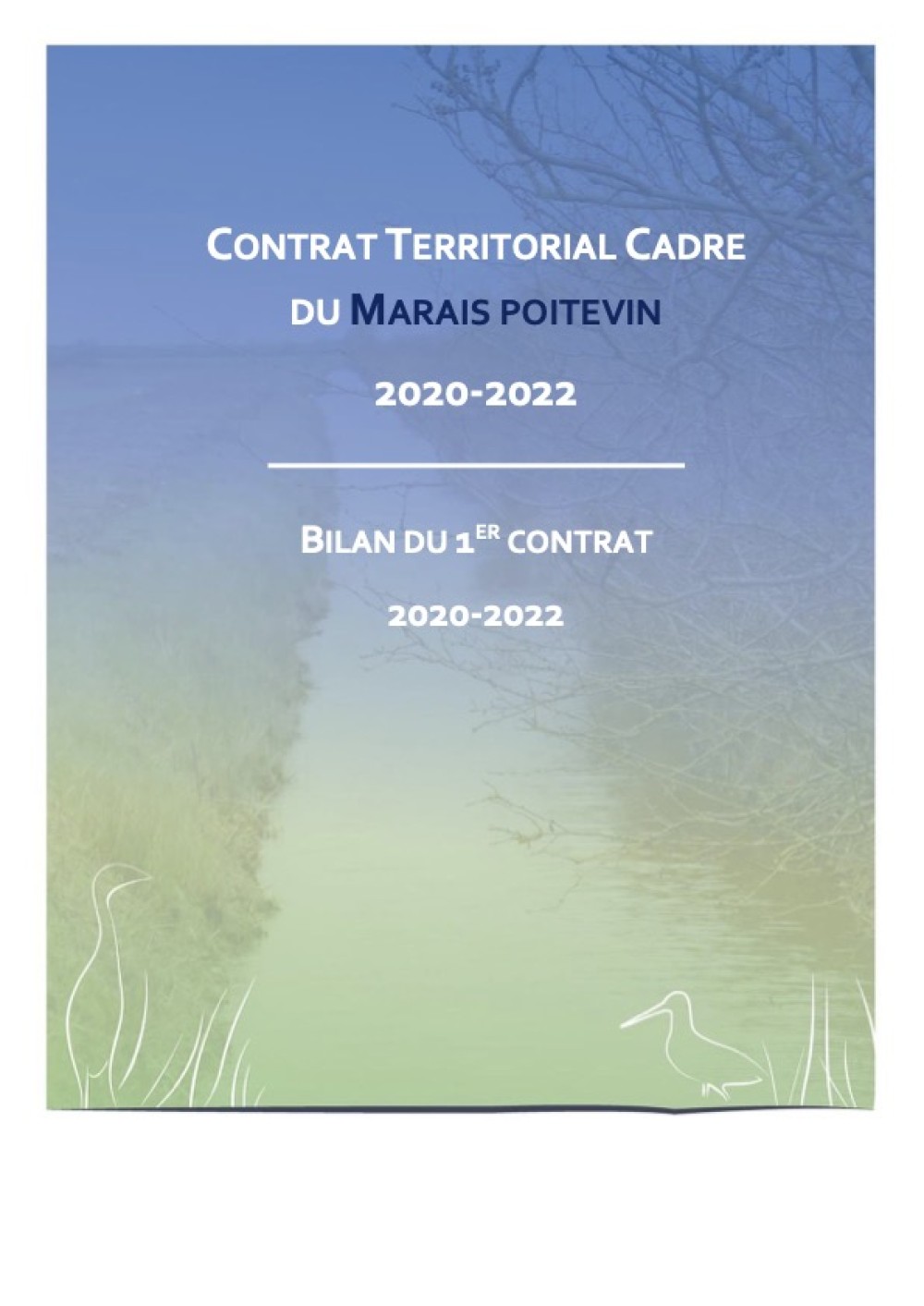 [Publication] Bilan contrat territorial cadre 2020-2022 Marais Poitevin