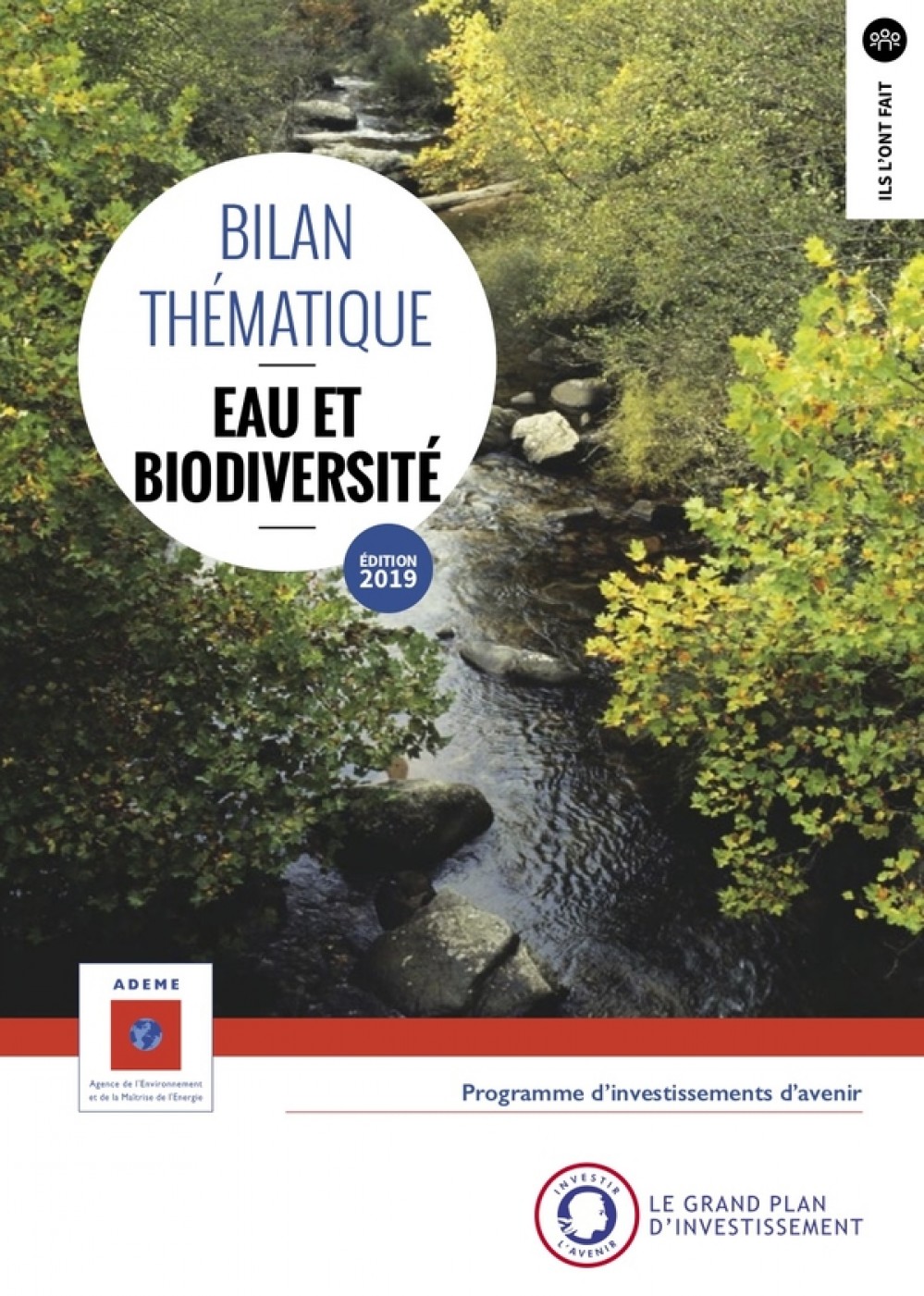 [Publication] Bilan thématique Eau et Biodiversité - Edition 2019 – ADEME