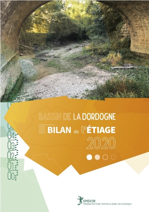 [Publication] Bassin de la Dordogne : bilan de l'étiage 2020