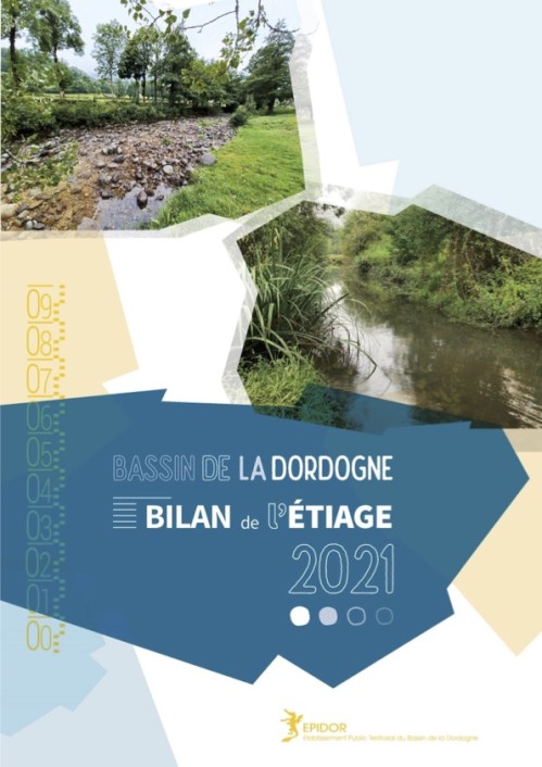 [Publication] Bilan de l'étiage de la Dordogne 2021
