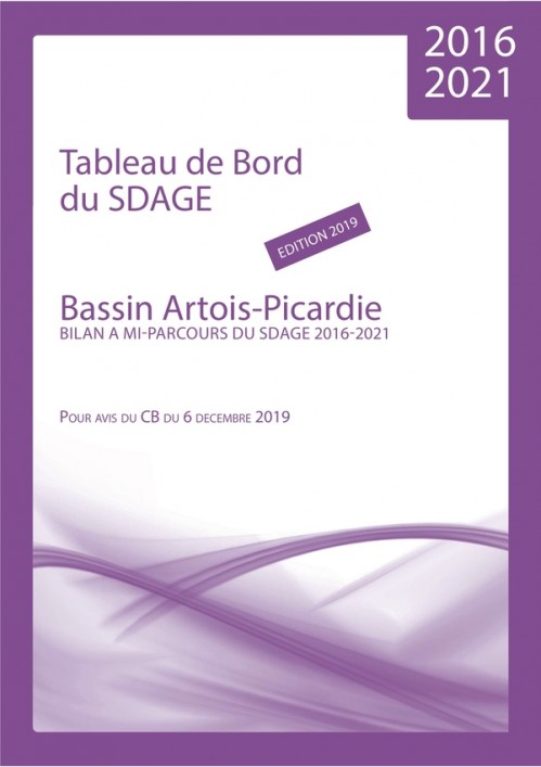 [Publication] Bilan à mi-parcours du SDAGE 2016-2021 - Bassin Artois-Picardie