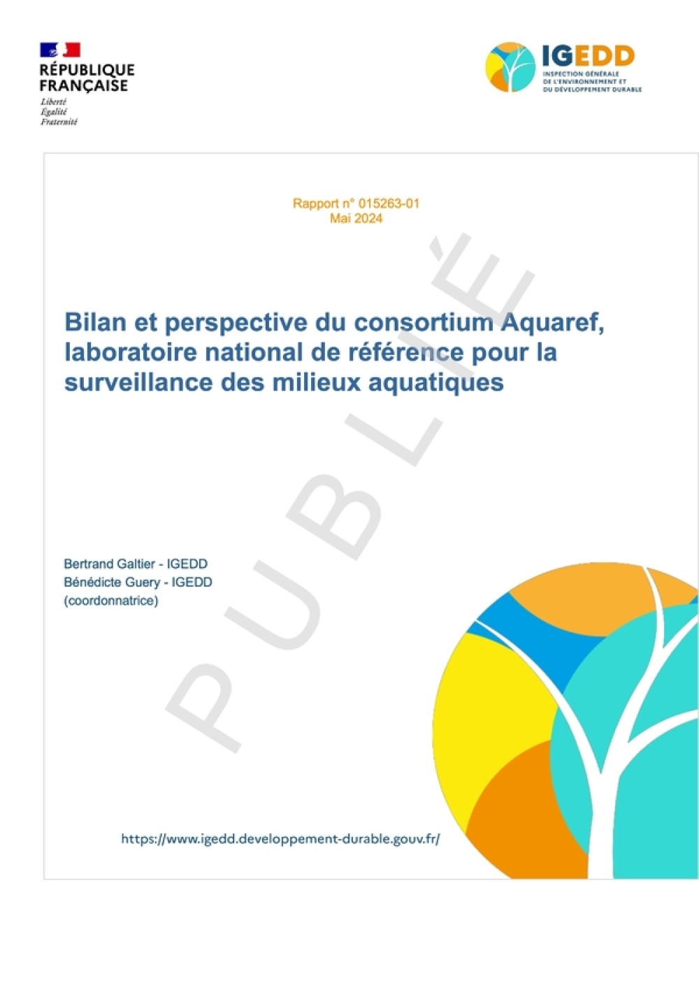 [Publication] Bilan et perspective du consortium Aquaref, laboratoire national de référence pour la surveillance des milieux aquatiques