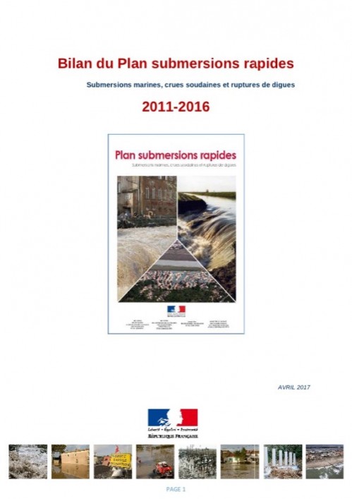 [Publication] Bilan du Plan submersions rapides 2011-2016