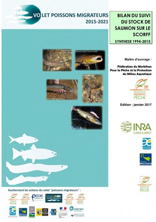 [Publication] Volet poissons migrateurs 2015-2021 : bilan du suivi du stock de saumon sur le Scorff : synthèse 1994-2015