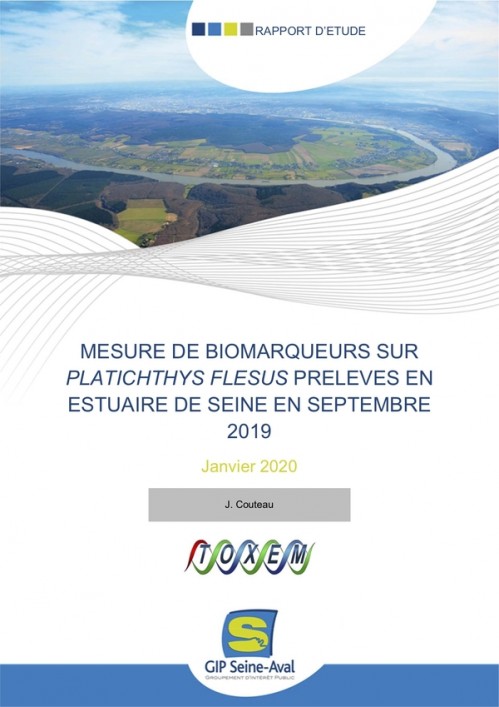 [Publication] Suivi de l'impact de la qualité de l'eau sur le flet - GIP Seine-Aval