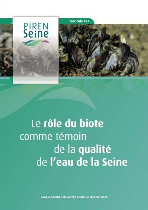 [Publication] Le rôle du biote comme témoin de la qualité de l'eau de la Seine