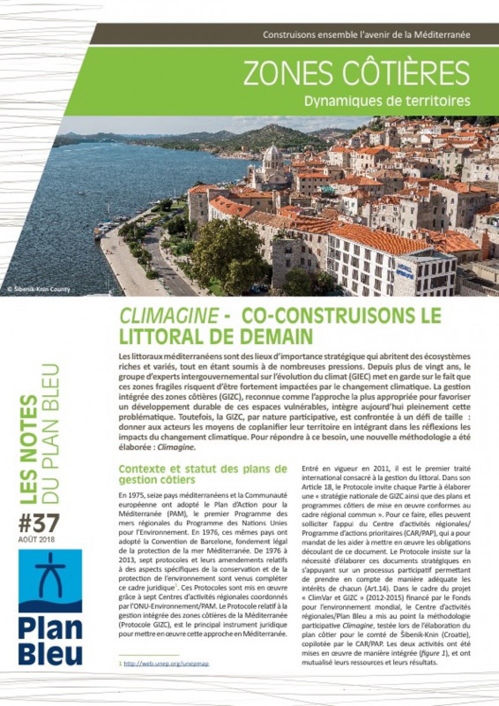 [Publication] Climagine, co-construisons le littoral de demain - Plan-bleu