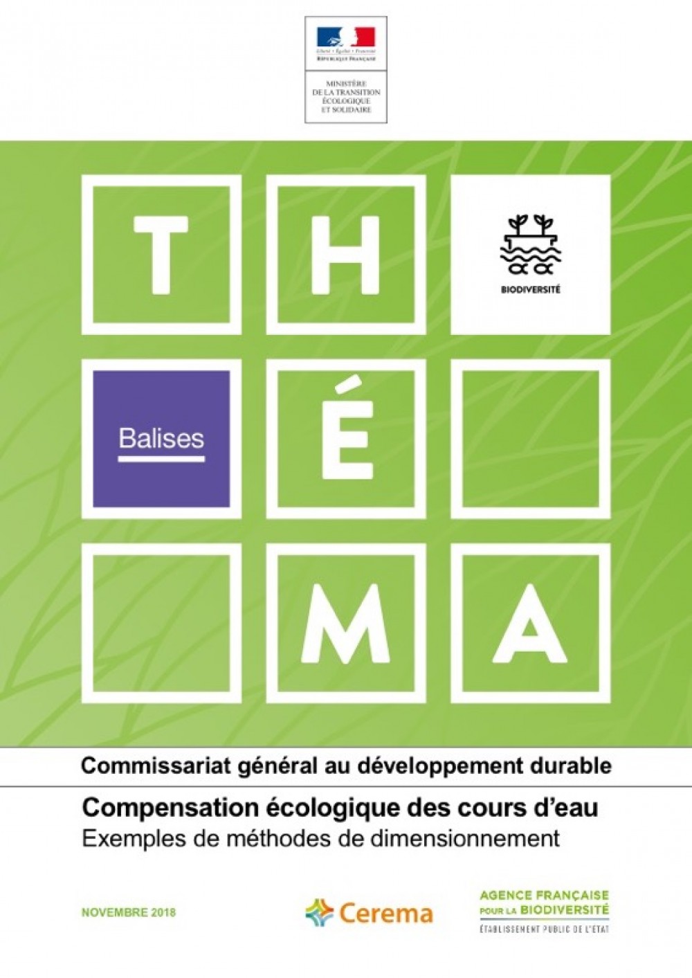 [Publication] Dimensionnement de la compensation écologique des cours d'eau : exemples de méthodes de dimensionnement - Cerema