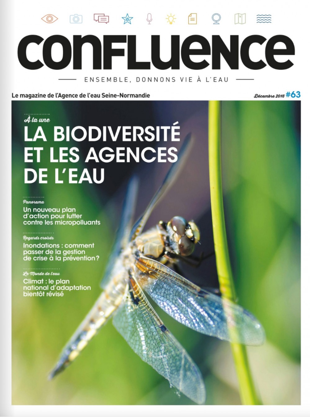 [Publication] Confluence, le magazine de l’Agence de l’eau Seine-Normandie