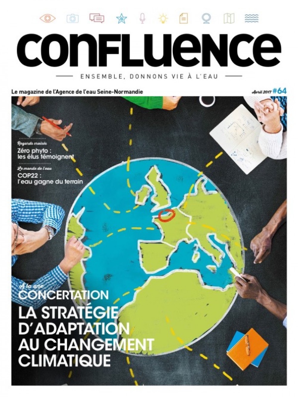 [Publication] Confluence, le magazine de l’Agence de l’eau Seine-Normandie