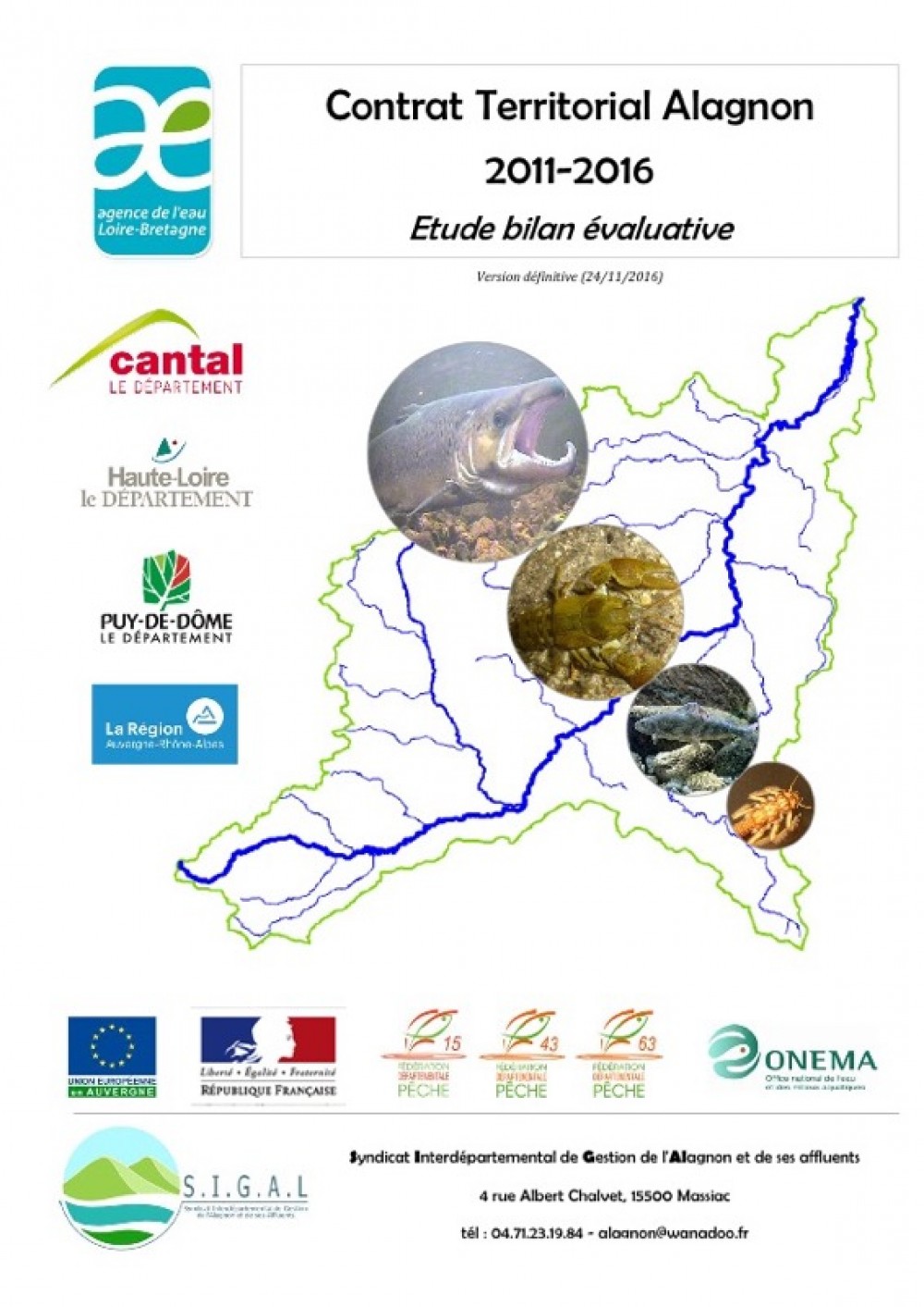 [Publication] Bilan du Contrat Territorial Alagnon 2011-2016