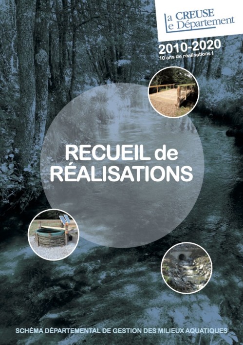 [Publication] Schéma départemental de gestion des milieux aquatiques de la Creuse : 10 ans de réalisations 2010 - 2020