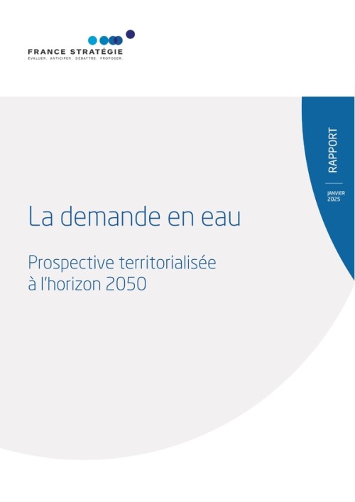 [Publication] La demande en eau : Prospective territorialisée à l’horizon 2050 - France Stratégie