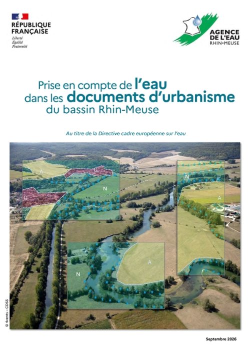 Prise en compte de l'eau dans les documents d'urbanisme du bassin Rhin-Meuse