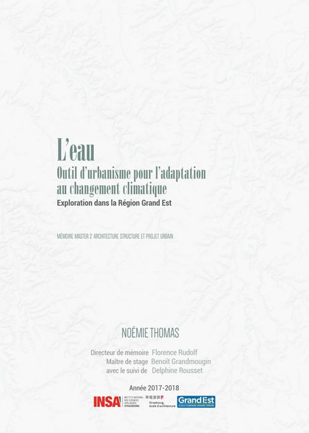 [Publication] L'eau, outil d'urbanisme pour l'adaptation au changement climatique
