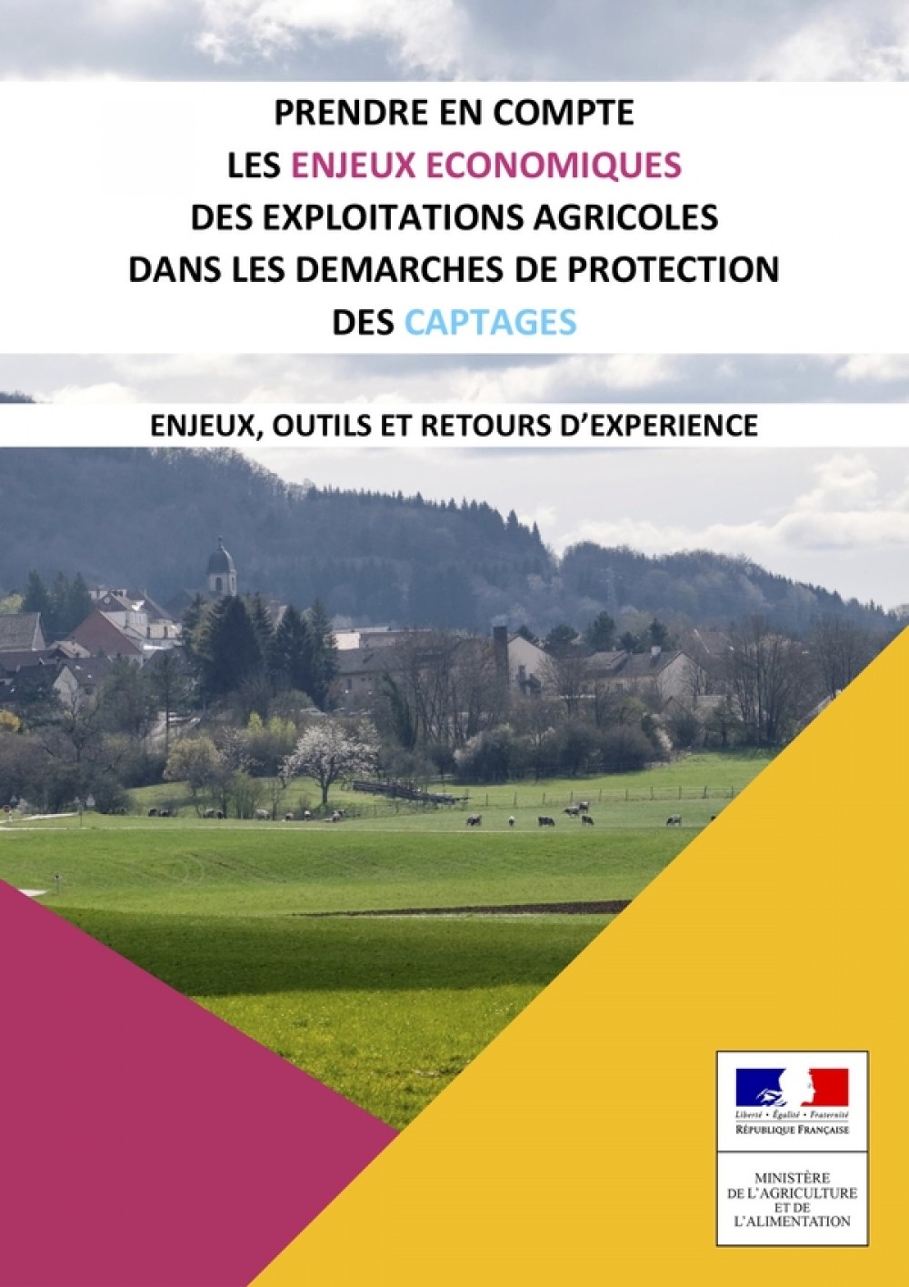 [Publication] Prendre en compte les enjeux économiques des exploitations agricoles dans les démarches de protection des captages