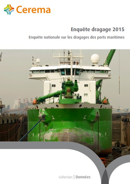 [Publication] Enquête dragage 2015 dans les ports maritimes - Cerema