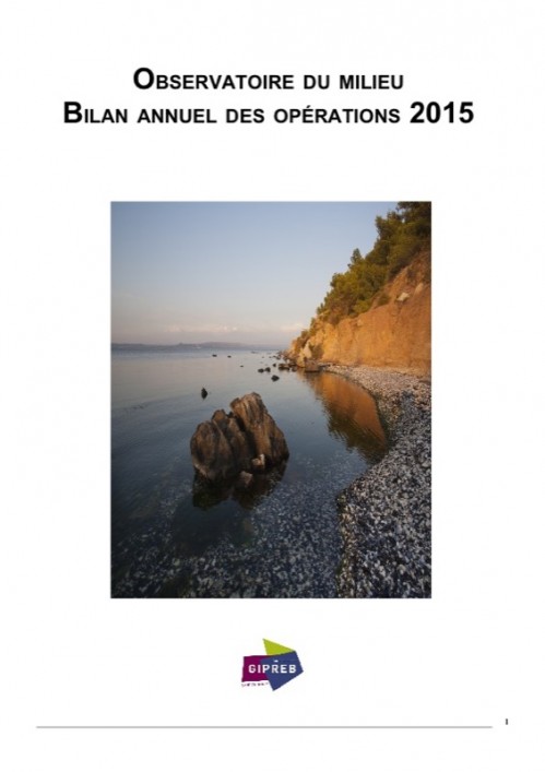 [Publication] Bilan écologique 2015 de l’Etang de Berre (13) - Pôle-relais lagunes méditerranéennes