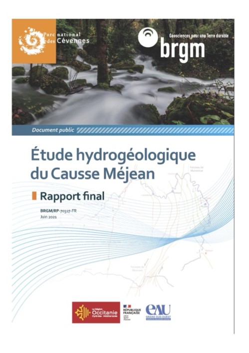 [Publication] Étude hydrogéologique du causse Méjean - Parc national des Cévennes