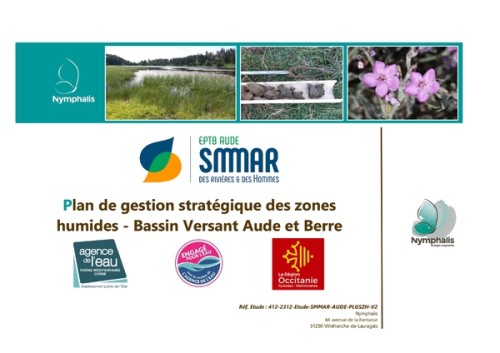 [Publication] Plan de gestion stratégique des zones humides du bassin versant de l’Aude et Berre : Rapport d’expertise