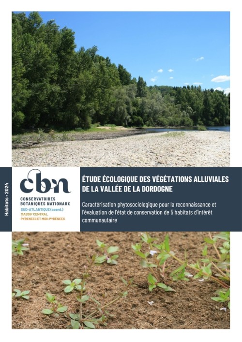 [Publication] Etude écologique des végétations alluviales de la Vallée de la Dordogne