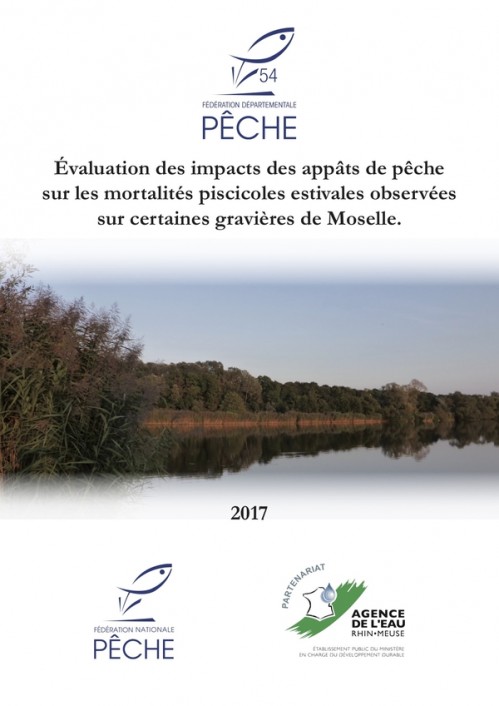 [Publication] Évaluation des impacts des appâts de pêche sur les mortalités piscicoles estivales observées sur certaines gravières de Moselle.