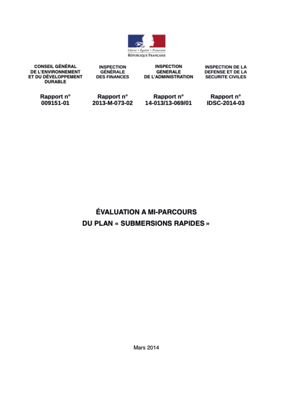 [Publication] Evaluation à mi-parcours du plan 