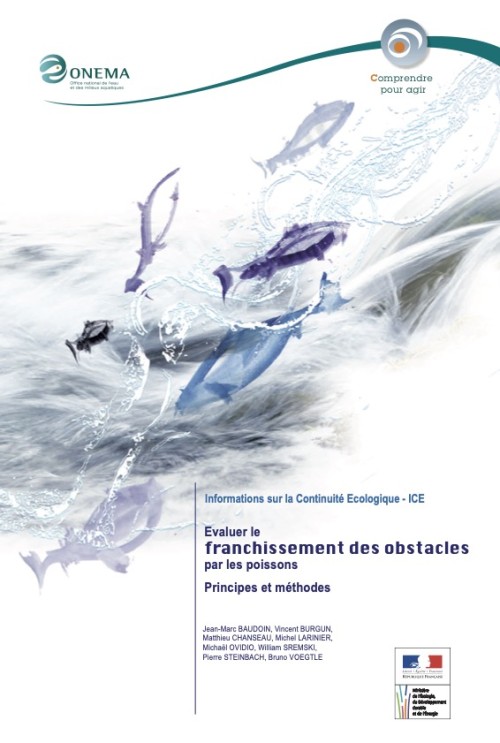 [Publication] Informations sur la Continuité Ecologique - ICE -Evaluer le franchissement des obstacles par les poissons - Principes et méthodes
