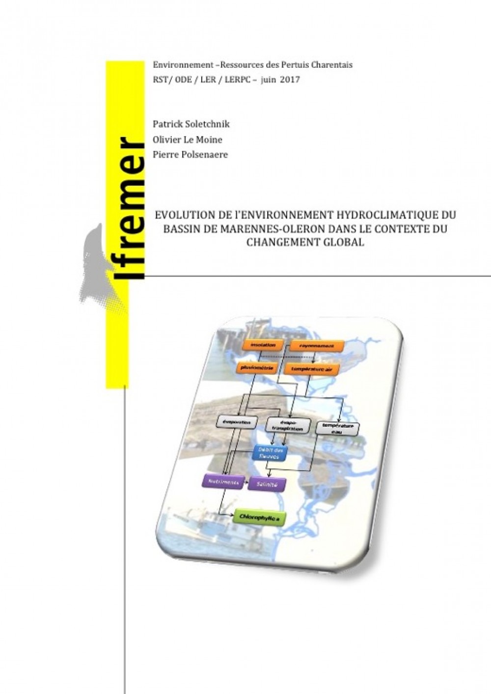 [Publication] Evolution de l'environnement hydroclimatique du bassin de Marennes-Oléron dans le contexte du changement global
