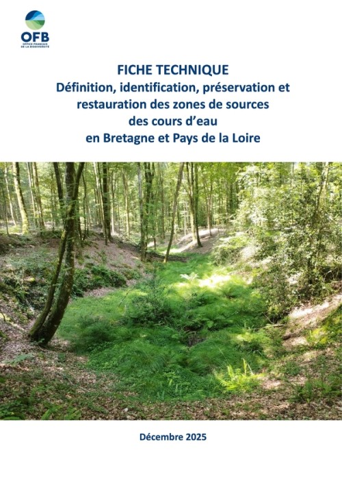 [Publication] Fiche technique sur la préservation et la restauration des zones de sources des cours d’eau (« rang 0 »)
