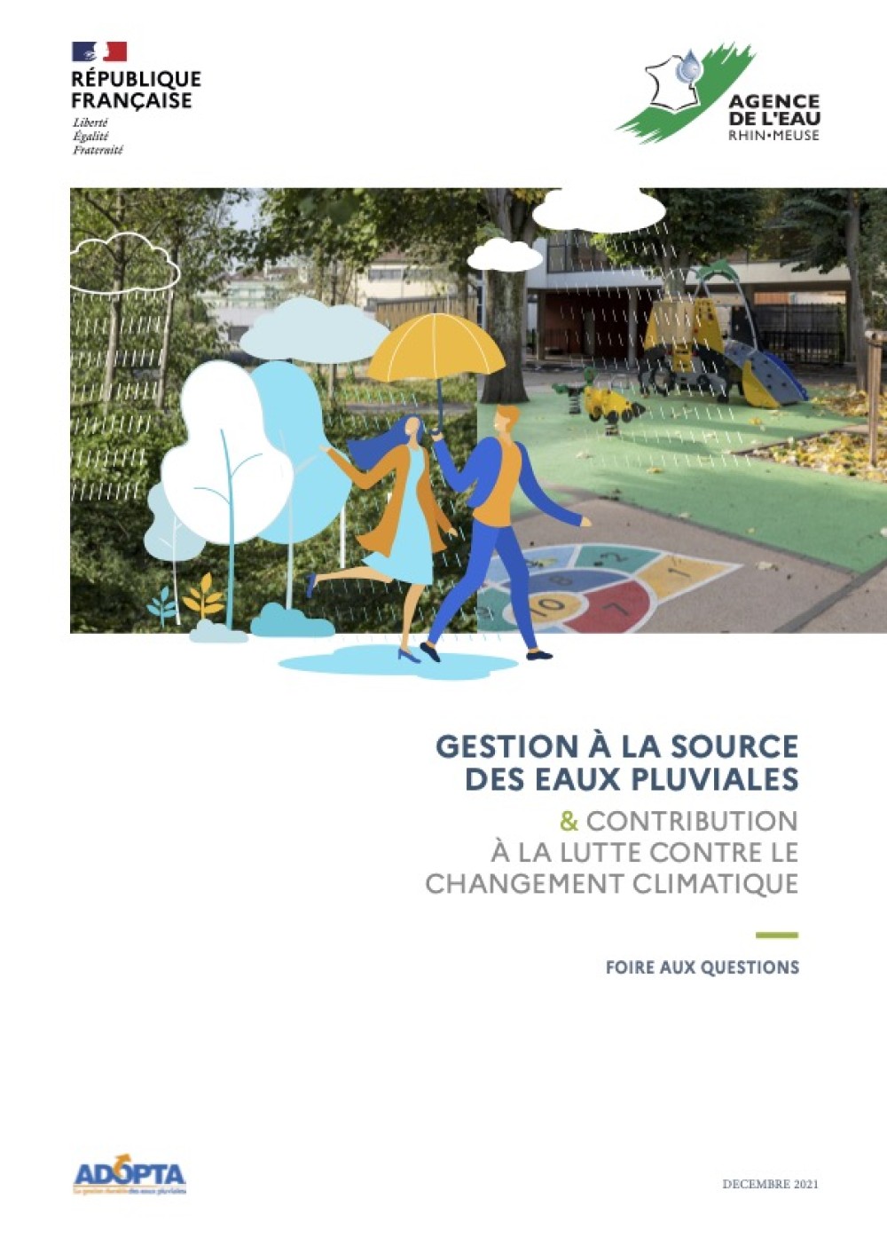 [Publication] Gestion à la source des eaux pluviales et contribution à la lutte contre le changement climatique : foire aux questions