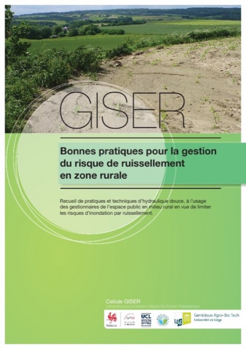 [Publication] GISER : bonnes pratiques pour la gestion du risque de ruissellement en zone rurale