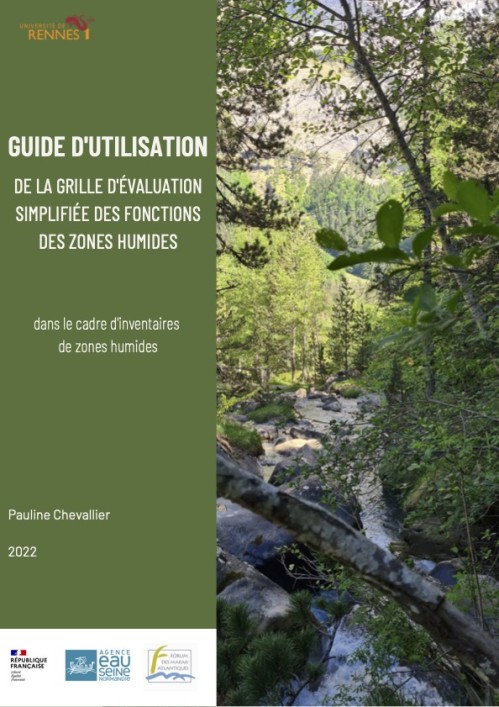 [Publication] Grille d’évaluation simplifiée des fonctions des zones humides dans le cadre d’inventaires de zones humides