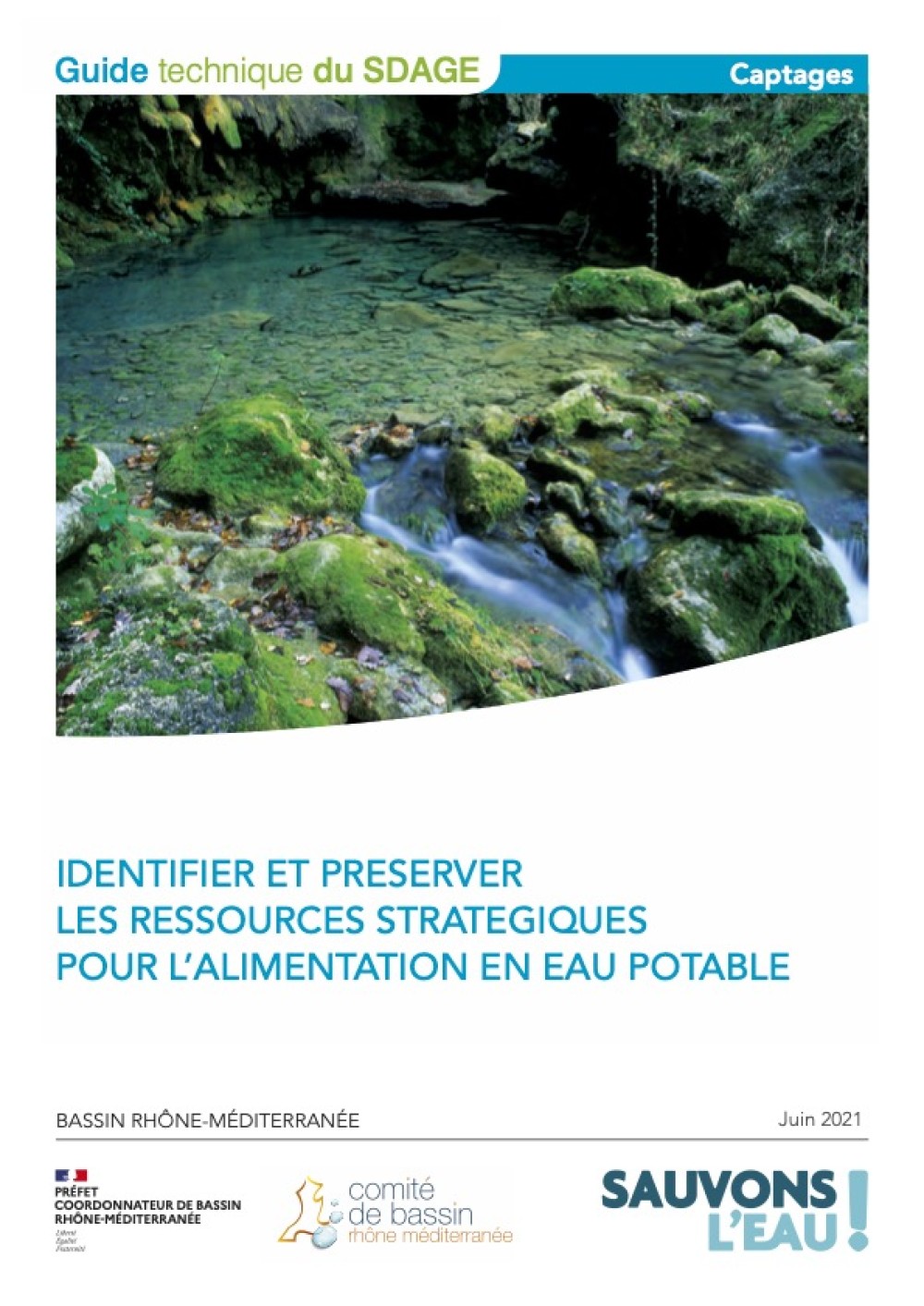 [Publication] Guide technique pour l'identification et la préservation des ressources stratégiques en eau potable du bassin Rhône-Méditerranée